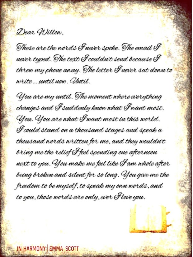 Love Letter _Emma Scott
